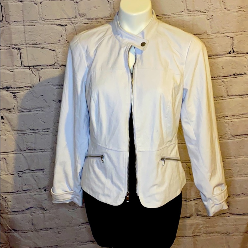 Very soft faux suede lightweight jacket